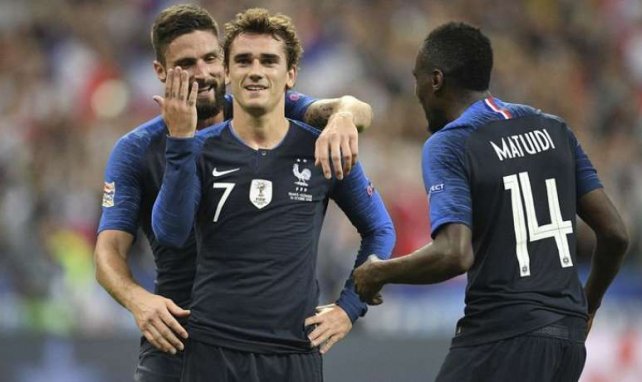 Griezmann, Giroud et Matuidi seront fixés demain sur le destin des Bleus en Ligue des Nations