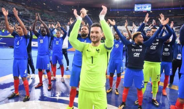Hugo Lloris et les Bleus fêtent leur qualification pour la Coupe du Monde en Russie