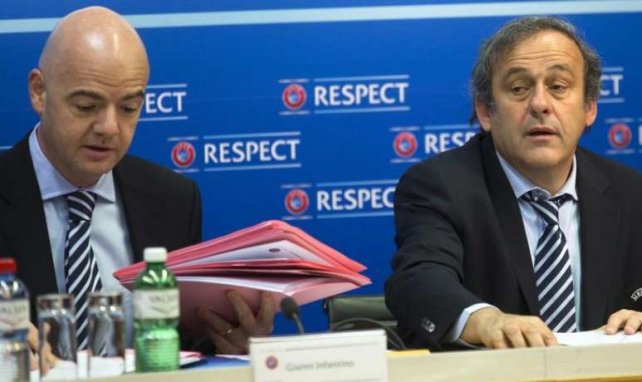 Infantino et Platini officialisent la naissance de la Nations League
