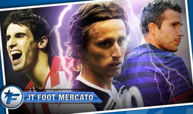 Javi Martinez, Modric et Van Persie au programme du JT Foot Mercato