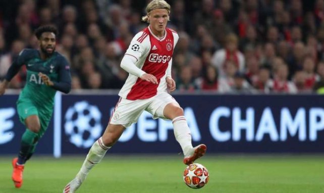Kasper Dolberg quitte l'Ajax pour Nice