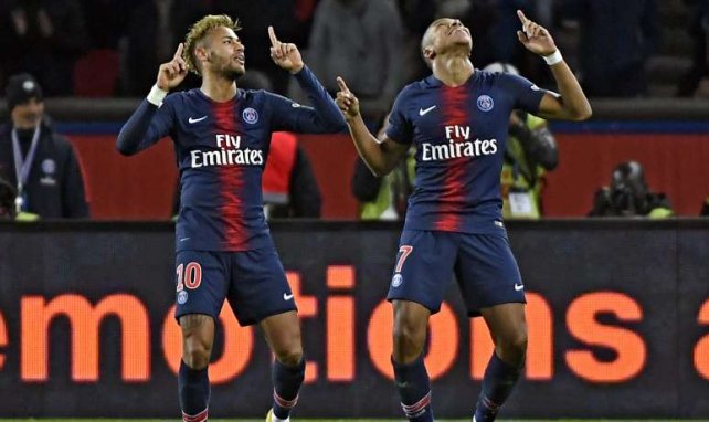 Kylian Mbappé et Neymar dansent en haut du classement des top buteurs européens