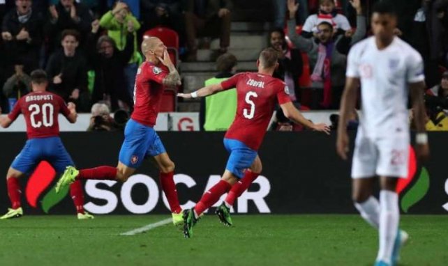 L'Angleterre a perdu en fin de match face à la République Tchèque