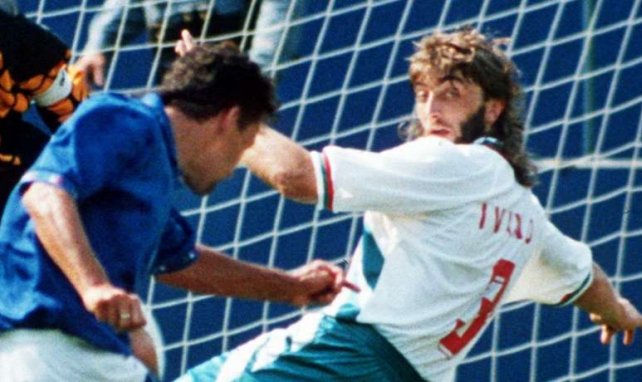 Le célèbre bulgare Ivanov durant la World Cup 1994