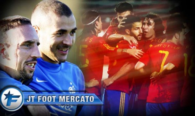 Le choc Espagne-France au programme du JT Foot Mercato