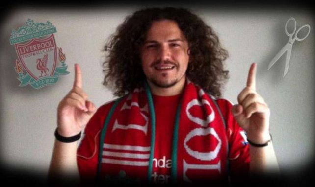 Le fameux supporter chevelu de Liverpool