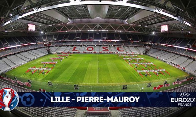 Le Stade Pierre-Mauroy accueille 6 matches de l'Euro 2016