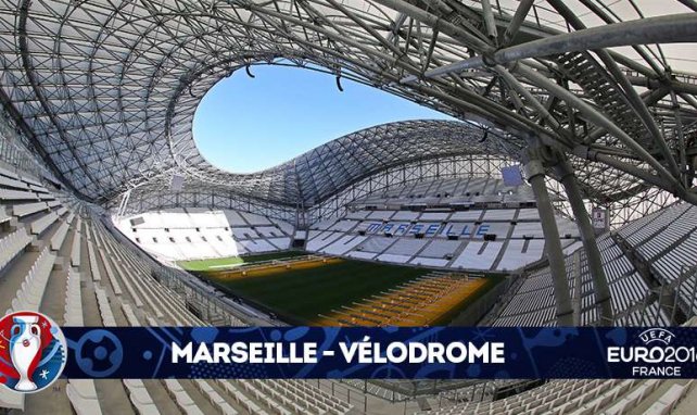 Le Vélodrome accueille 6 matches de l'Euro 2016