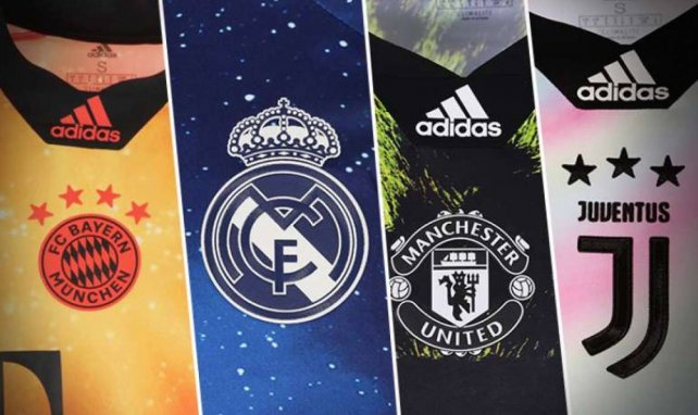 Les maillots FIFA 19 collector du Bayern, du Real Madrid, de la Juventus et de Manchester United