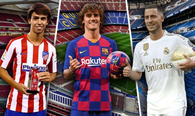 Les recrues star des trois gros clubs espagnols