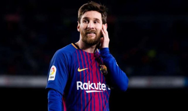 Lionel Messi sous le maillot du Barça