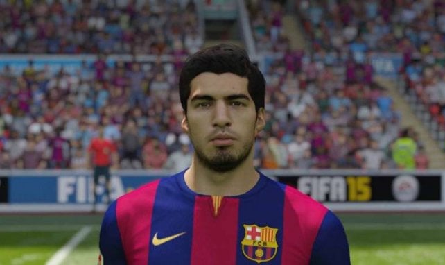 Luis Suarez bien noté sur FIFA 16