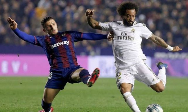 Marcelo et le Real Madrid s'inclinent face à Levante