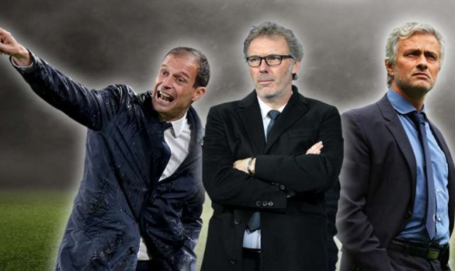 Massimiliano Allegri, Laurent Blanc et José Mourinho attendent leur tour !