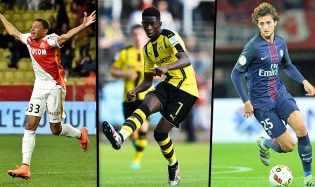 Mbappe, Dembélé et Rabiot parmi les meilleurs jeunes de FIFA 17
