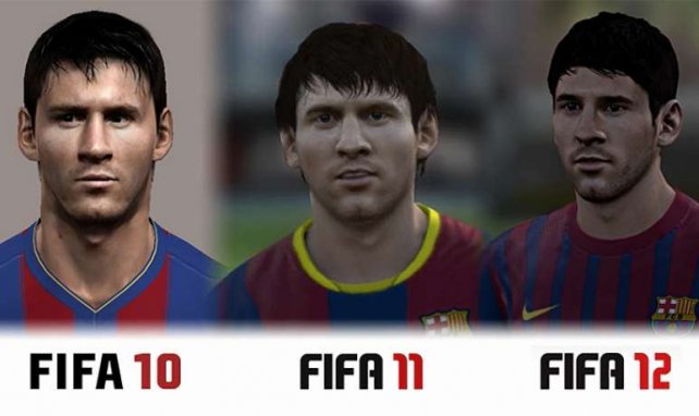 Messi a bien changé depuis FIFA 10...