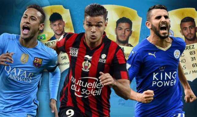 Neymar, Ben Arfa et Mahrez ont bien progressé sur FUT !