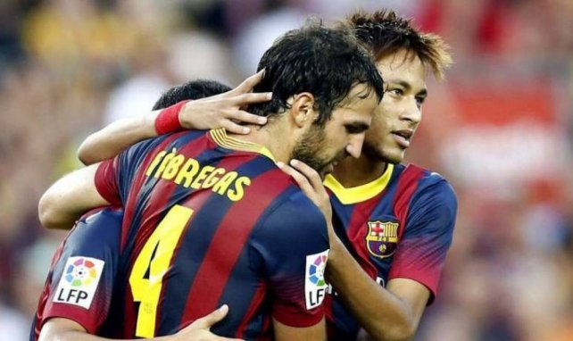 Neymar et Fabregas cartonnent
