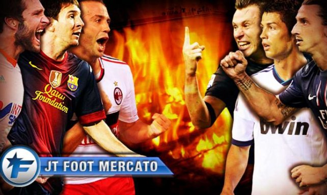 OM-PSG, Barça-Real et Milan-Inter au menu du JT Foot Mercato