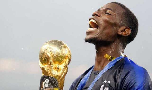 Paul Pogba après la victoire des Bleus en finale de Coupe du Monde 2018