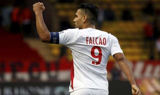 Radamel Falcao a marqué le seul but de la rencontre pour l'ASM.