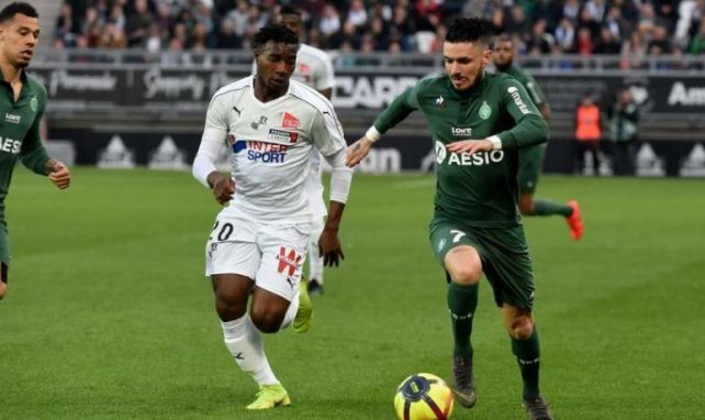 Rémy Cabella a trouvé le chemin des filets dans le temps additionnel pour l'ASSE