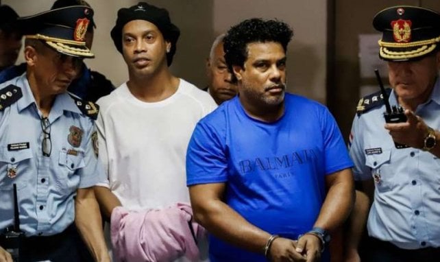 Ronaldinho et son frère Roberto Assis arrêtés au Paraguay