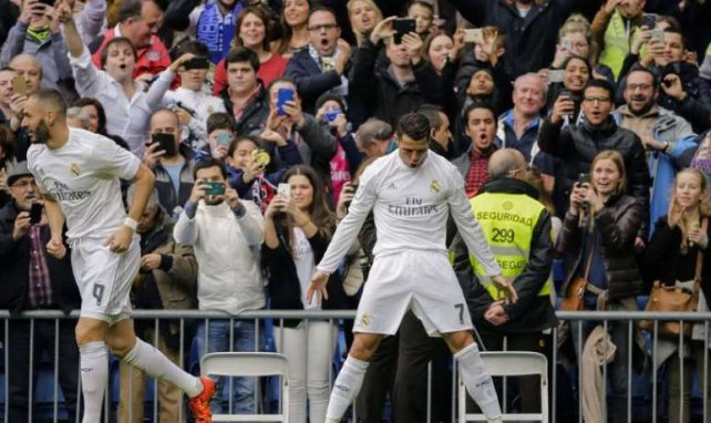 Ronaldo monte sur le podium