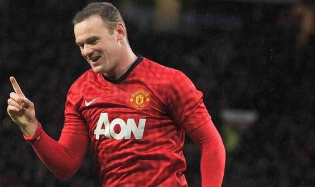 Rooney moins à l'aise les yeux bandés