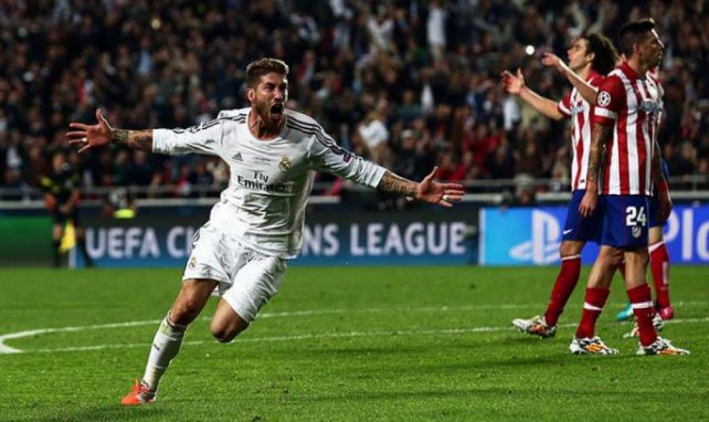 Sergio Ramos tête d'affiche de l'équipe type de la Ligue des Champions