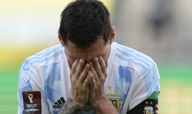 Lionel Messi sous le maillot argentin