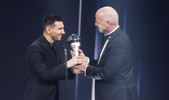 Lionel Messi a remporté le prix du meilleur joueur de l'année 2022