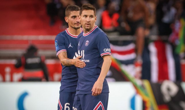 Verratti et Messi ensemble contre Reims