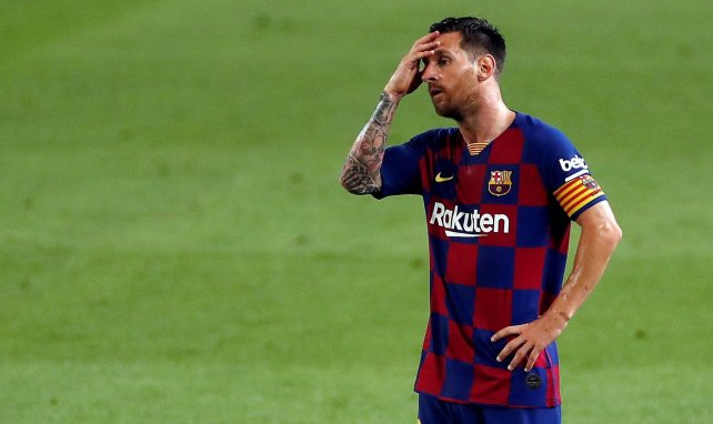 Lionel Messi lassé par la situation du Barça