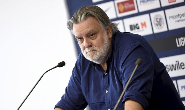 Laurent Nicollin, le président du MHSC