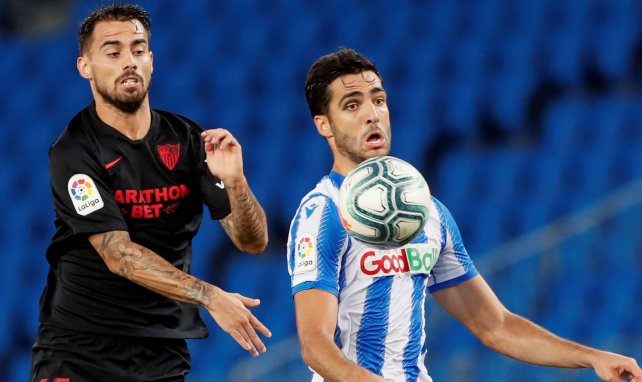 Mikel Merino face à Séville
