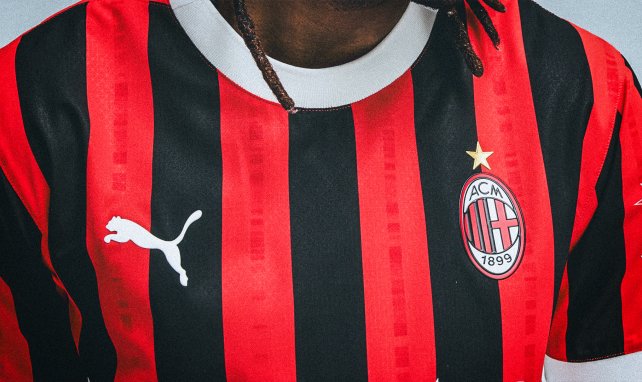 Le nouveau maillot de l'AC Milan