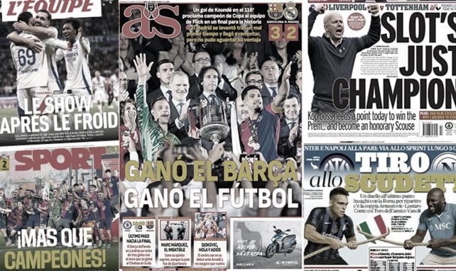 Le sacre du Barça enflamme l’Espagne, le comportement du Real Madrid dégoûte la presse espagnole