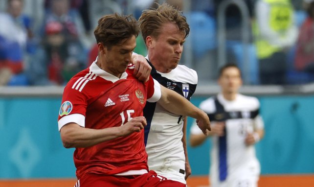 Aleksey Miranchuk buteur contre la Finlande à l'Euro