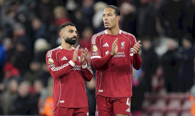 Liverpool : le geste insolite de Mohamed Salah après la victoire contre Everton 