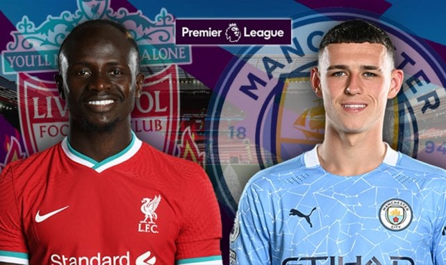 Sadio Mané (Liverpool) et Phil Foden (Manchester City)