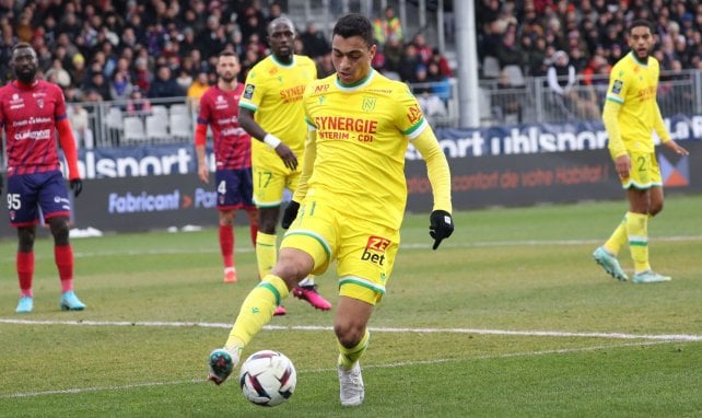 Mostafa Mohamed avec Nantes contre Clermont