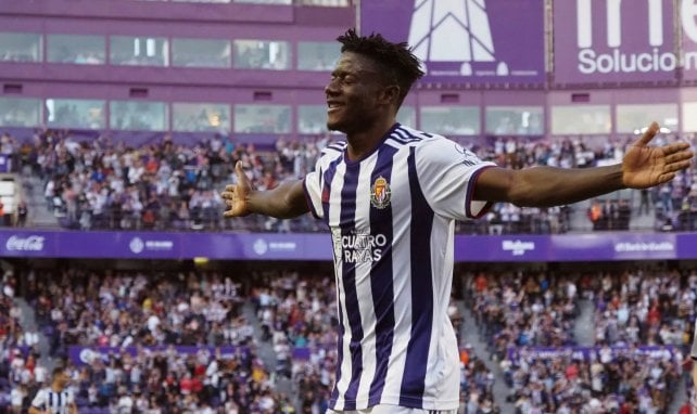 Mohammed Salisu sous le maillot du Real Valladolid