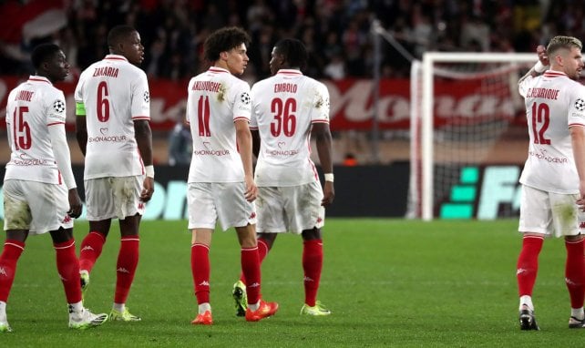 Les joueurs monégasques dépités contre Benfica