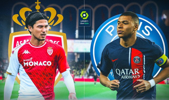 Takumi Minamino sera face à Kylian Mbappé lors de ce Monaco-PSG