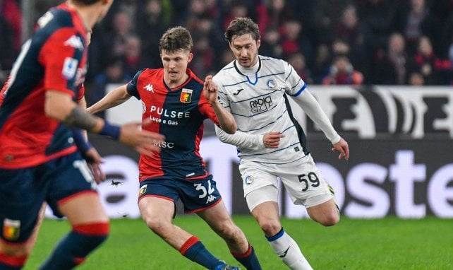 Morten Frendrup avec le Genoa