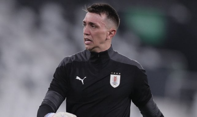 Fernando Muslera avec la sélection uruguayenne