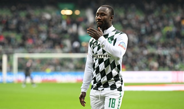 Naby Keïta, avec le Werder Brême