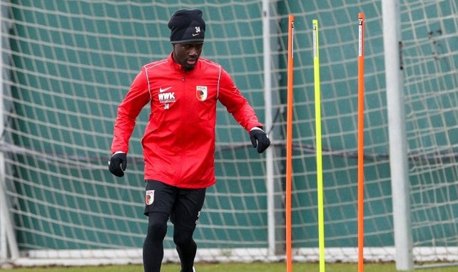 Nathanaël Mbuku avec Augsbourg