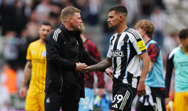 Newcastle : Eddie Howe a un doute pour Bruno Guimarães
